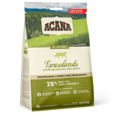 Сухий корм для дорослих котів Acana Grasslands 340 г - асорті