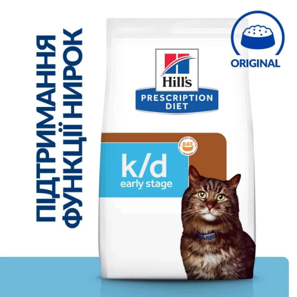 Сухий корм для котів Hill’s Prescription Diet k/d Early Stage 1,5 кг - курка
