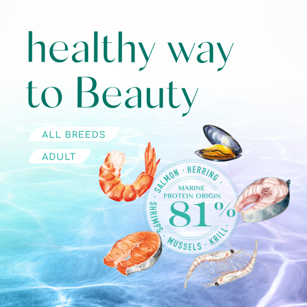 Сухий корм для котів Optimeal Beauty Fitness Healthy Weight & Joints 4 кг – морепродукти