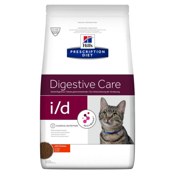 Сухий корм для котів Hill’s Prescription Diet Digestive Care i/d 1,5 кг - курка