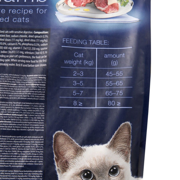 Сухий корм для котів Brit Premium by Nature Cat Sterilized 8 кг - ягня