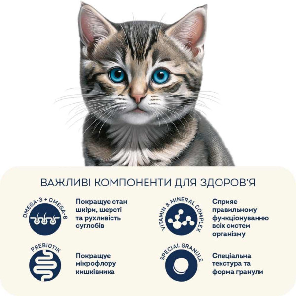 Сухий корм для кошенят Home Food Kitten 10 кг - ягня з рисом