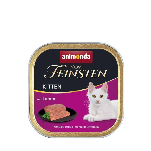Вологий корм для кошенят Animonda Vom Feinsten Kitten 100 г - ягня