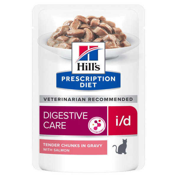 Вологий корм для котів Hill's Prescription Diet Digestive Care pouch 85 г - лосось