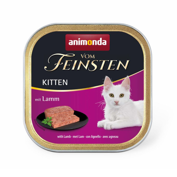 Вологий корм для кошенят Animonda Vom Feinsten Kitten 100 г - ягня