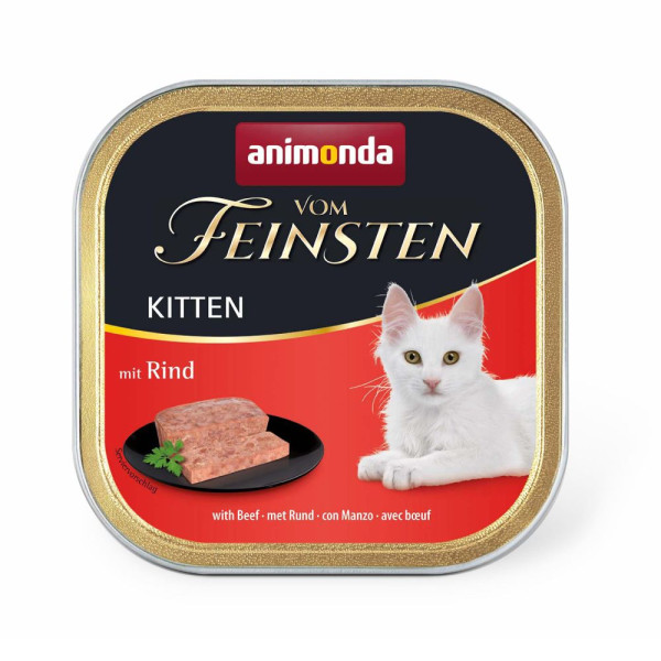Вологий корм для кошенят Animonda Vom Feinsten Kitten 100 г - яловичина