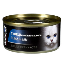 Вологий корм для котів AnimAll Adult 85 г - тунець