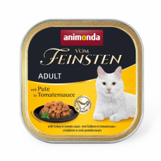 Вологий корм для котів Animonda Vom Feinsten Adult 100 г - індичка