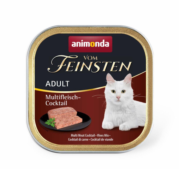 Вологий корм для котів Animonda Vom Feinsten Adult 100 г - мультим'ясний коктейль