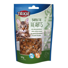 Ласощі для котів Trixie PREMIO Barbecue Hearts 50 г - курка
