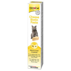 Ласощі для котів GimCat Cheese Biotin Paste 100 г - сир з біотином