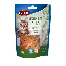 Ласощі для котів Trixie PREMIO Chicken Filet Bites 50 г - курка
