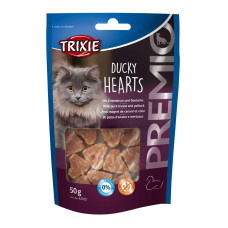 Ласощі для котів Trixie PREMIO Hearts 50 г - качка та риба