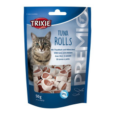 Ласощі для котів Trixie PREMIO Tuna Rolls 50 г - курка та риба