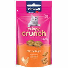 Ласощі для котів Vitakraft Crispy Crunch подушечки 60 г (м’ясо птахів)