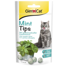 Ласощі для котів GimCat Mint Tips 40 г - м'ята