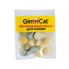 Ласощі для котів GimCat Вітамінний мікс 12 г - мультивітамін