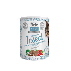 Ласощі для котів Brit Care Superfruits Insect 100 г - комахи