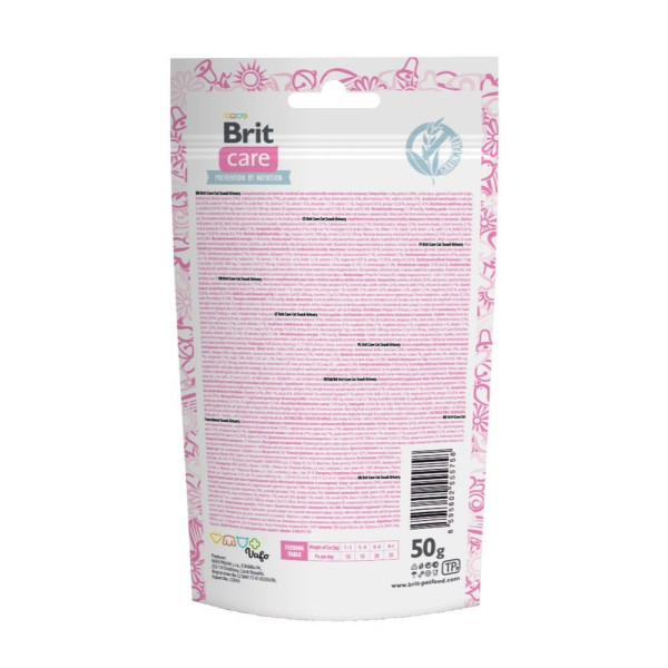 Ласощі для котів Brit Care Urinary 50 г - індичка, журавлина та розмарин