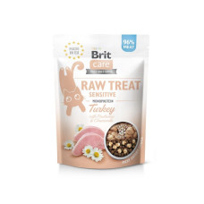 Ласощі для котів Brit Raw Treat Sensitive 40 г - індичка