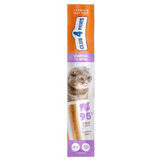 Ласощі для котів Club 4 Paws Premium М'ясна паличка (індичка та ягня) 50x5 г
