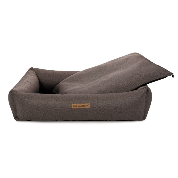 Лежак для котів та собак Pet Fashion Jack 80х60х16 см - cts
