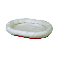 Лежак двосторонній Trixie Cuddly Bed 47 см / 38 см - білий/червоний