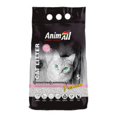 Бентонітовий наповнювач для котячого туалету AnimAll 5 л / 4 кг - дитяча пудра