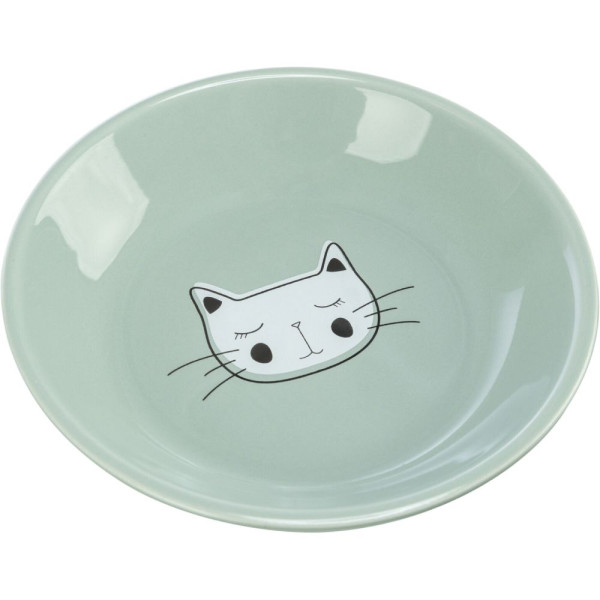 Миска керамічна Trixie пласка 200 мл - в асортименті