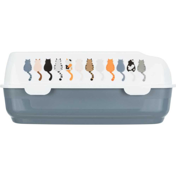 Туалет для котів Trixie «Delio» з рамкою 38 х 20 х 50 см