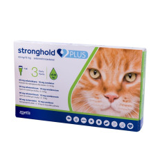 Краплі на холку для котів Zoetis Stronghold Plus від 5 до 10 кг, 3 шт