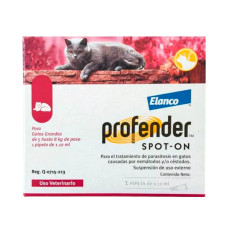 Краплі на холку для котів Elanco Bayer Profender від 5 до 8 кг, 1 шт