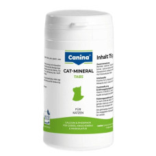Мінеральний комплекс для котів Canina Cat-Mineral 150 таблеток 75 г
