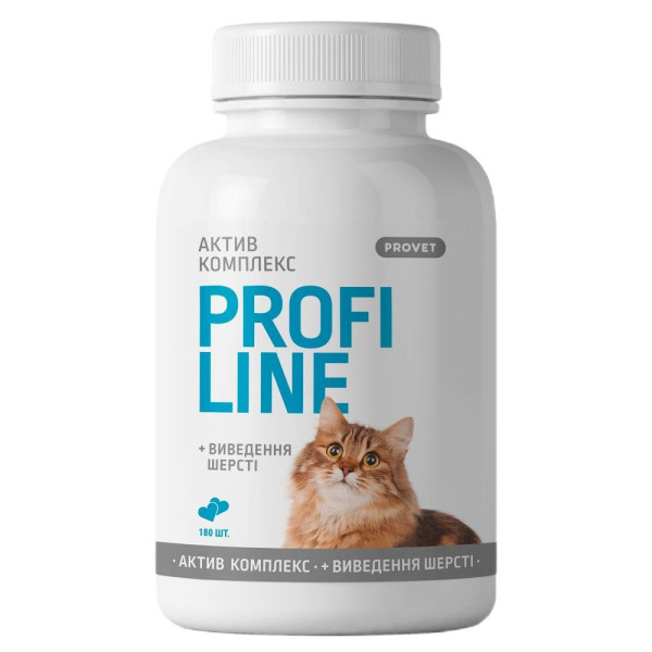 Вітаміни для котів PROVET Profiline Актив Комплекс 180 шт