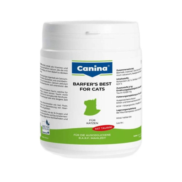 Вітамінно-мінеральний комплекс для котів Canina Barfer's Best 180 г