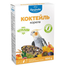 Корм для середніх папуг Природа «Корела» 500 г