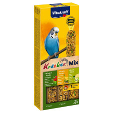 Ласощі для птахів Vitakraft «Kracker Original Trio-Mix» 90 г / 3 шт - асорті