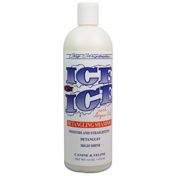 Шампунь для собак та котів Chris Christensen Ice on Ice Detangling 473 мл - dgs