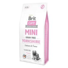 Сухий корм для собак Brit Care Mini GF Yorkshire 7 кг - лосось та тунець