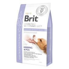 Сухий корм для собак, при захворюваннях шлунково-кишкового тракту Brit GF Veterinary Diet Gastrointestinal 2 кг (оселедець)