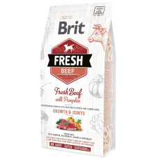 Сухий корм для цуценят Brit Fresh Puppy Junior Growth & Joints 2,5 кг - яловичина та гарбуз