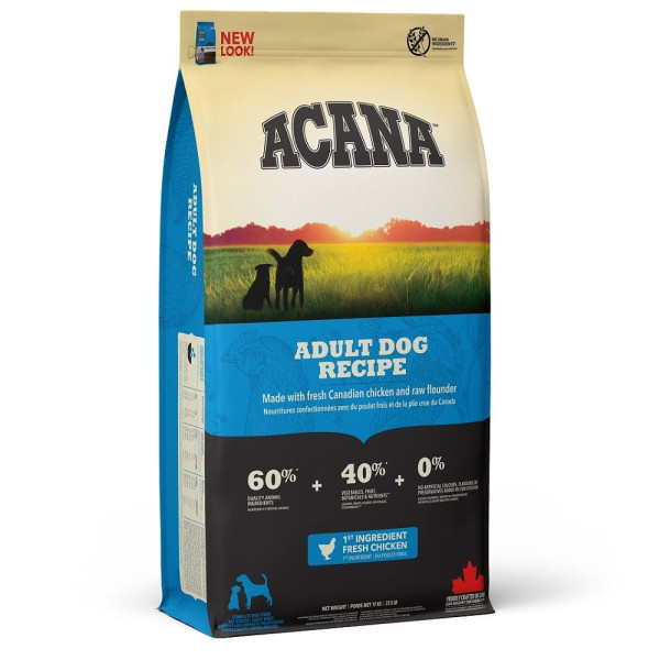 Сухий корм для дорослих собак всіх порід Acana Adult Dog Recipe 6 кг - курка
