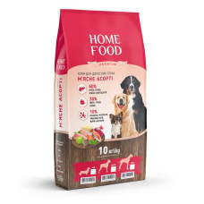 Сухий корм для собак Home Food 10 кг - м'ясне асорті
