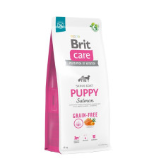 Сухий корм для цуценят Brit Care Dog Grain-free Puppy 12 кг - лосось