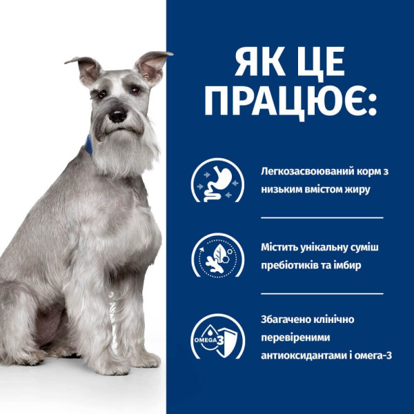 Сухий корм для собак Hill’s Prescription Diet i/d Low Fat 1,5 кг - курка та індичка