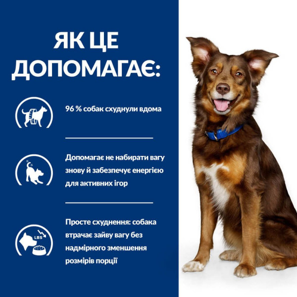 Сухий корм для собак Hill's Prescription Diet Metabolic 1,5 кг - курка