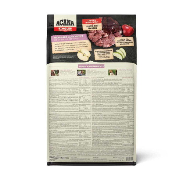 Сухий корм для собак з чутливим травленням Acana Grass-Fed Lamb 17 кг (ягня)