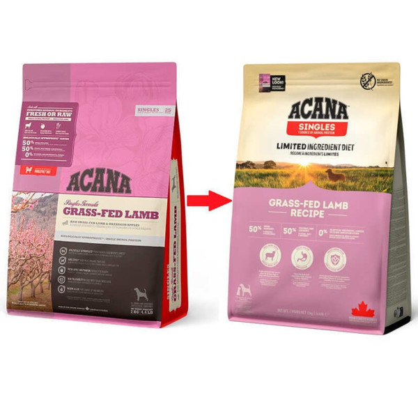 Сухий корм для собак з чутливим травленням Acana Grass-Fed Lamb 6 кг (ягня)