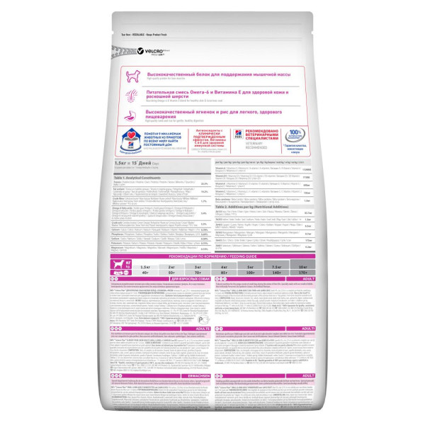 Hills SCIENCE PLAN Adult Small & Mini Сухий корм для собак з ягнятком та рисом - 6 кг NEW