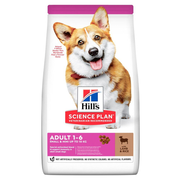 Hills SCIENCE PLAN Adult Small & Mini Сухий корм для собак з ягнятком та рисом - 6 кг NEW